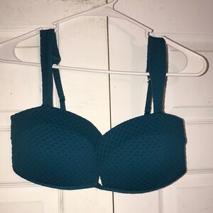 NWOT Teal Women's Bikini Top